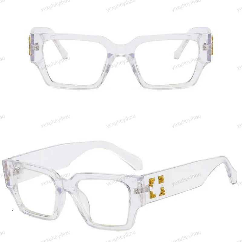 Offs Lunettes de soleil blanches Lunettes de soleil de créateurs Lunettes de soleil de mode Luxe Conduite en plein air Shopping Femmes Hommes Off w Petite boîte Lunettes de soleil Marque Desinger Fqfx