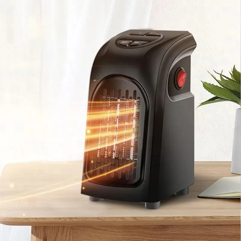 Other Home Garden Mini Ceramic Space Heater Electric Fan Desktop Household Wall Machine For Winter Stove Radiator Warmer 231023