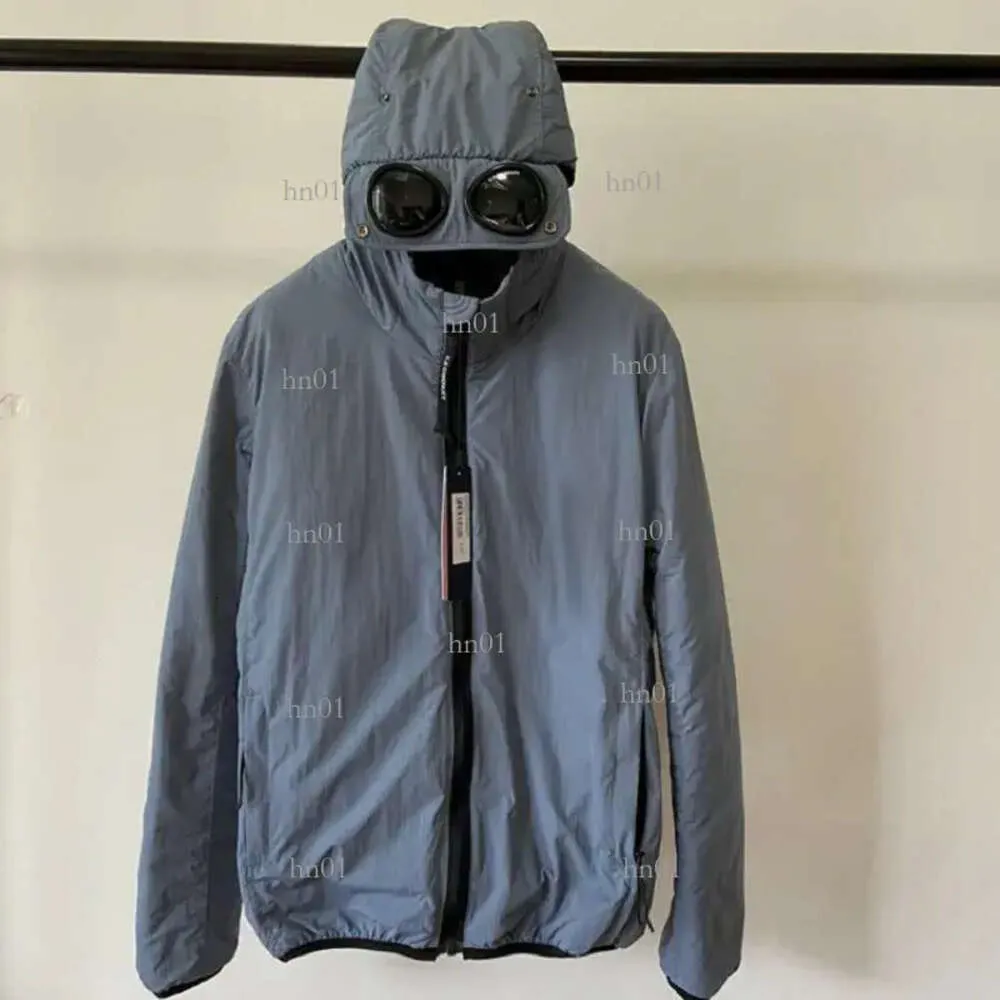 Chrome-R vadderad jacka Vinter varma tjocka män Två linsglasögon CP Hoodies Casual Windproof Coat Goggle Size M-XXL27