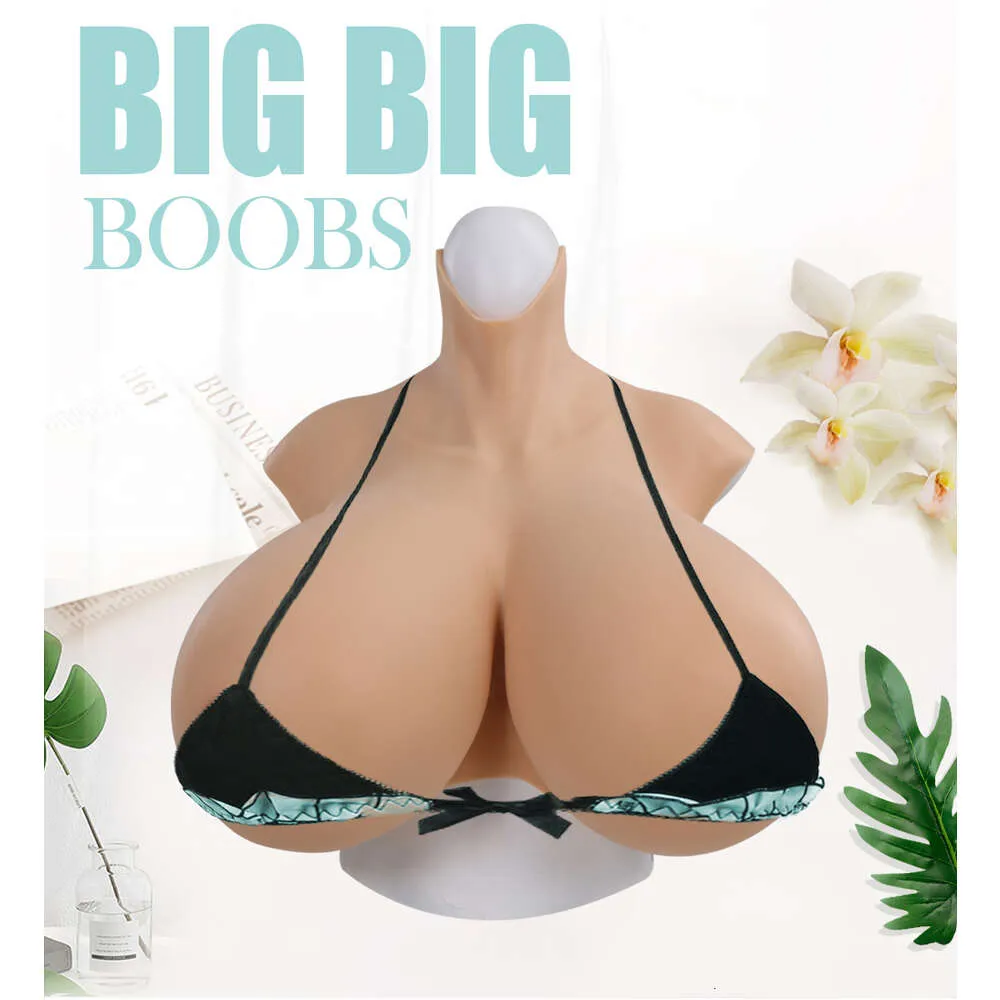 Huge Boobs Z Cup Silicone Breast Forms Breastplate
