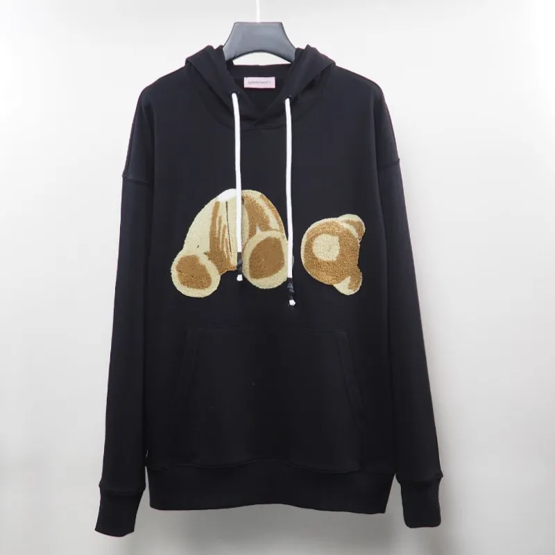 2023 Designer Hommes et femmes Sweats à capuche de marque de luxe Pull à capuche Brown Bear Sweat-shirt Street Casual Veste à capuche Tendance Pur Coton Hommes Femmes Vêtements Top Taille S-XL