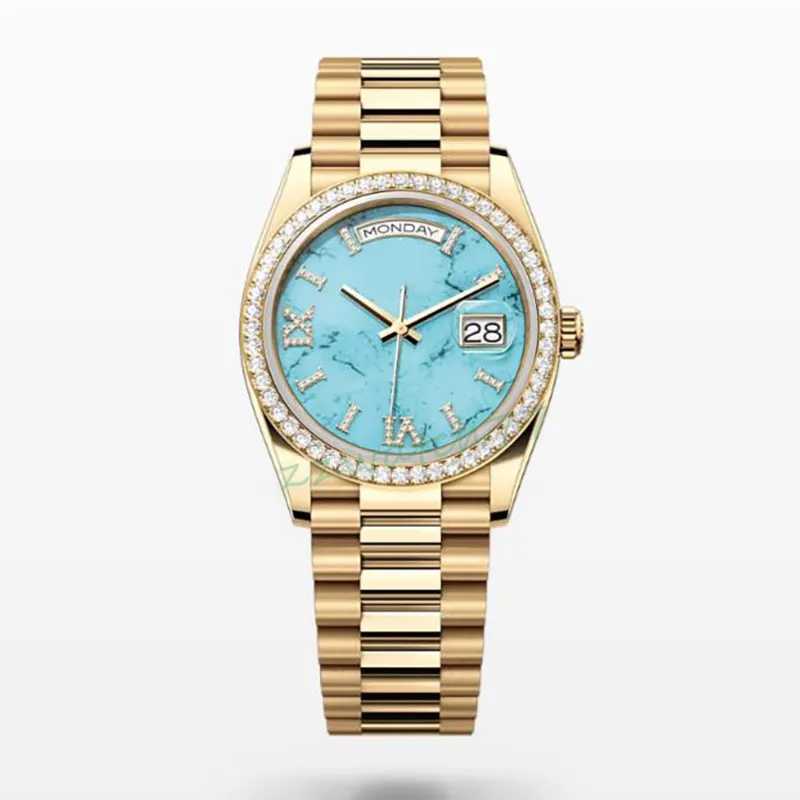 designer horloges beweging horloges dameshorloge voor mannen datum diamanten horloges 41 mm 36 mm dating zwarte horloges mechanische automatisering saffier waterdicht l5