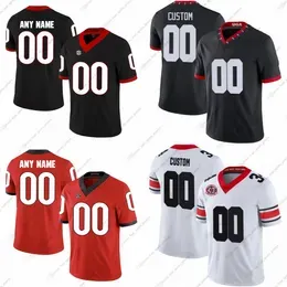 Custom College Football Jerseys Justin Fields Sony Michel Roquan Smith Todd Gurley II Mecole Hardman Andre Swift AJ Green Jacob Eason Malik Herring