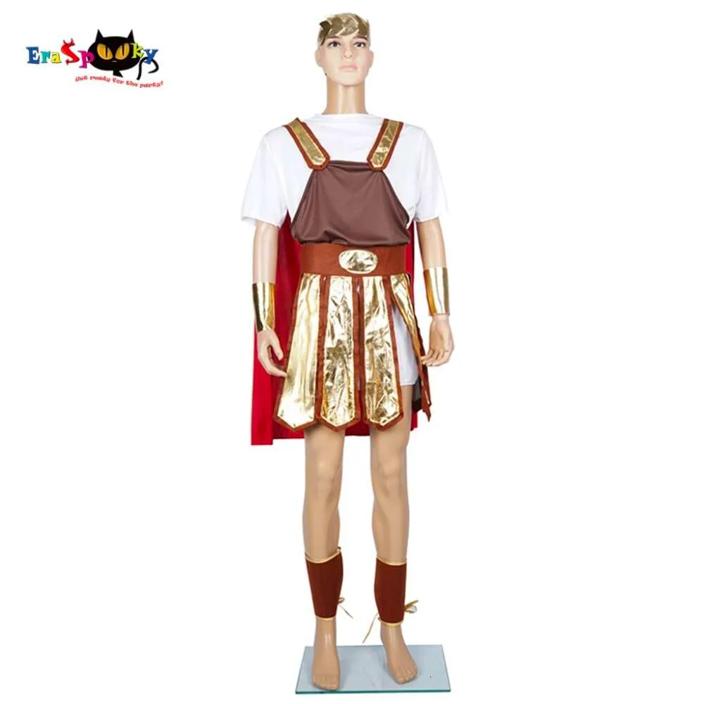 Cosplay Soldier Cosplay Men Roman Warrior Costume Centurion Gladiator Trojan Fancy Dress Outfit For Party Carnival Holiday Halloweencosplay