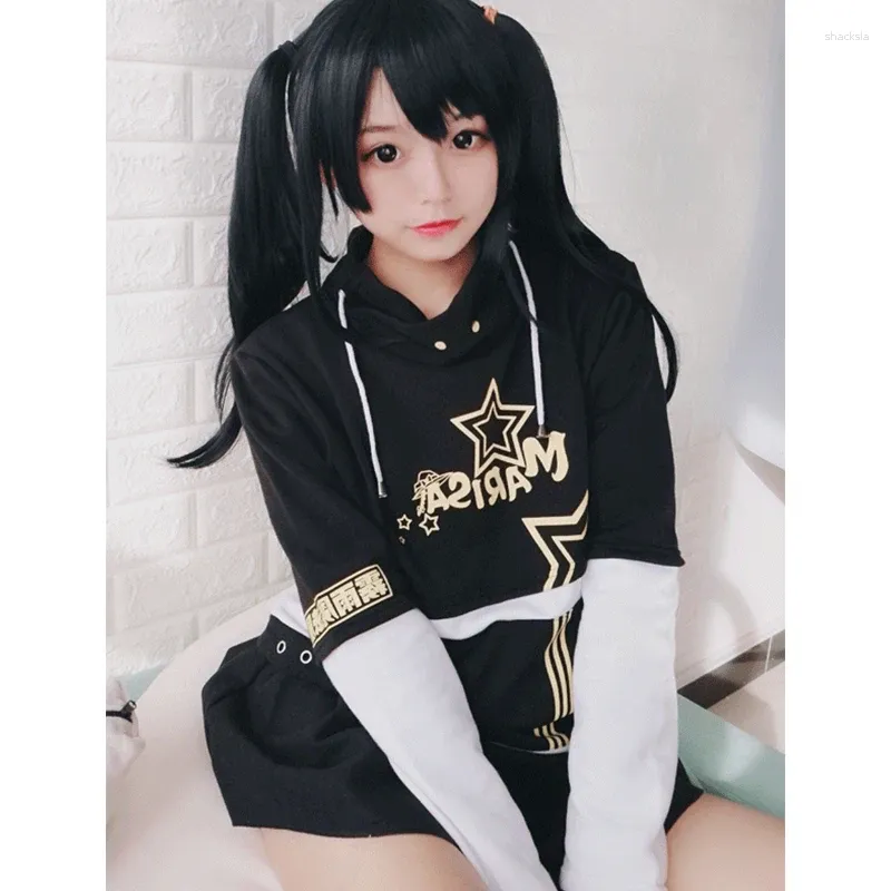 Women's Hoodies Milky Way Anime TouHou Project Cosplay Kirisame Marisa Sweatshirts Women Pullover Hoody Costumes