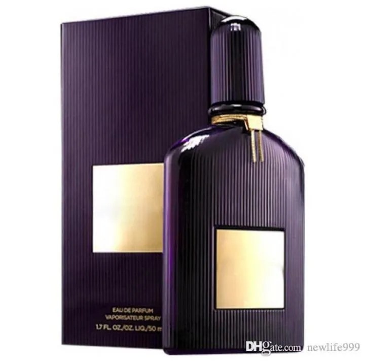 Perfume feminino orquídea fragrância vidro roxo listrado garrafa corpo 100ml charme sexy fragrâncias persistentes postagem rápida 6718409