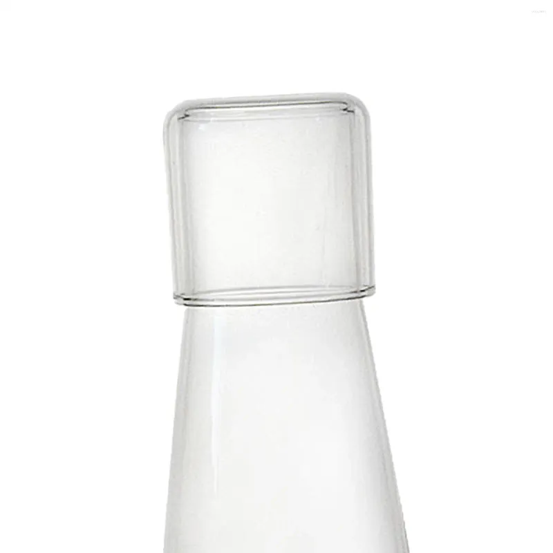 Bouteilles d'eau Carafe pot conteneurs clair réfrigérateur jus cruche pour lait 800ml