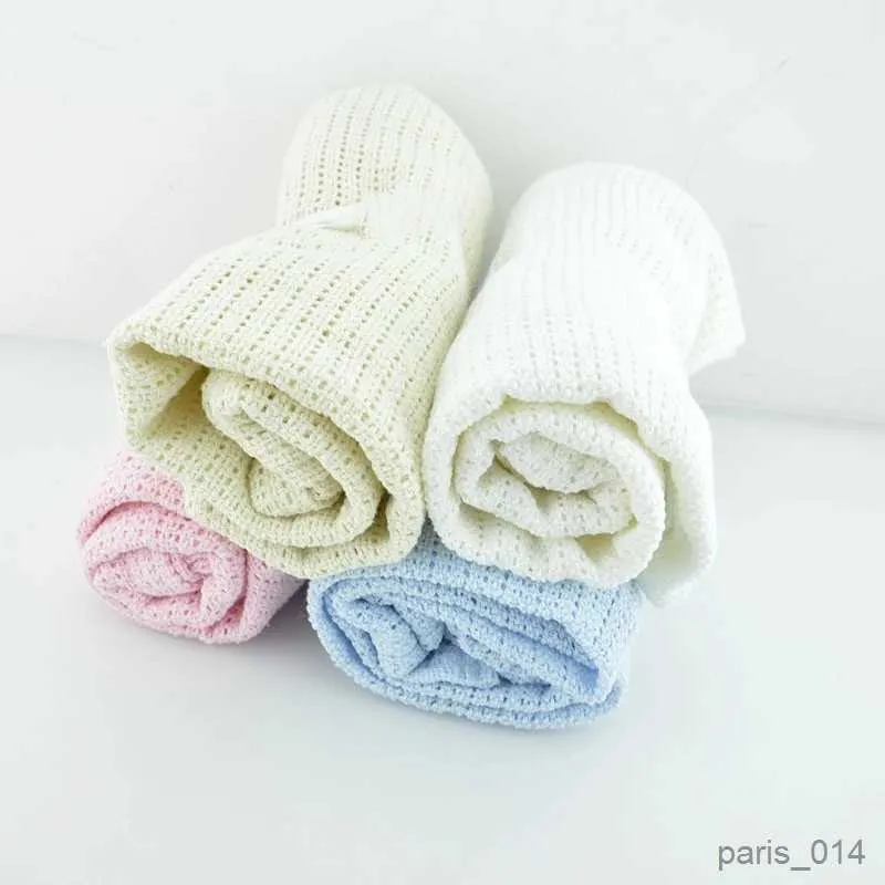 Coperte Coperta per bebè in cotone morbido per bambini mese telo da bagno avvolgente per ragazza ragazzo copertura coperta estiva