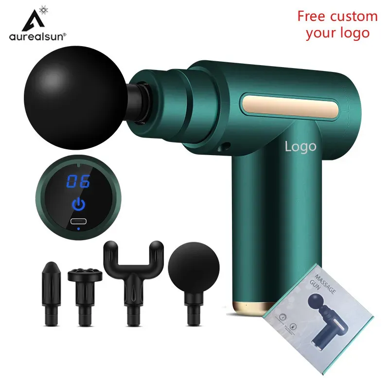 Pistola De Masaje Eléctrico Para Alivio Muscular Profundo