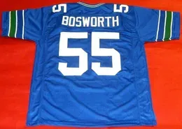 Custom Men Youth women BRIAN BOSWORTH Football Jersey size s-6XL or custom any name or number jersey