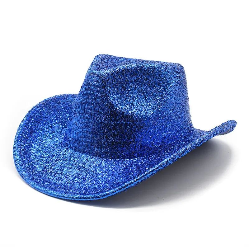 NEW Shiny Party Dance Performance Hat Sequins  Jazz Cap Men`s Fedora Hats Women`s Fedoras Women Men Caps Christmas Gift