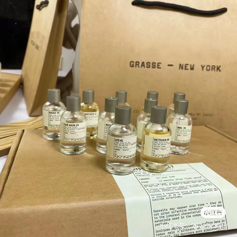 Le Labo New Perfume Set Gaiac 10 Santal 33 Bergamote 22 Rose 31 Lys 41