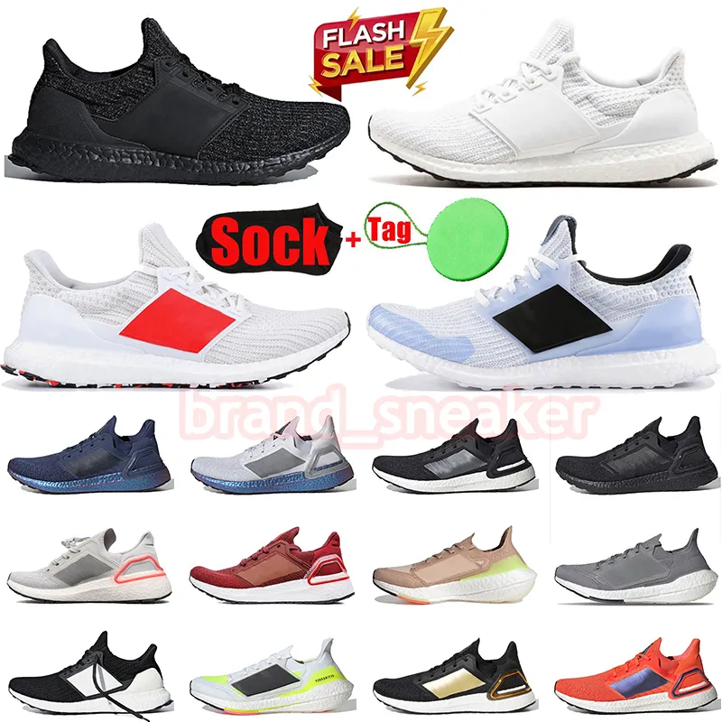 Projektant Ultraboost 19 4 Outdoor Tennis Ultra Boosts Buty Panda Triple Black Iss Noc Night Flash Solar Men Platforma Platforma Sports Treakers