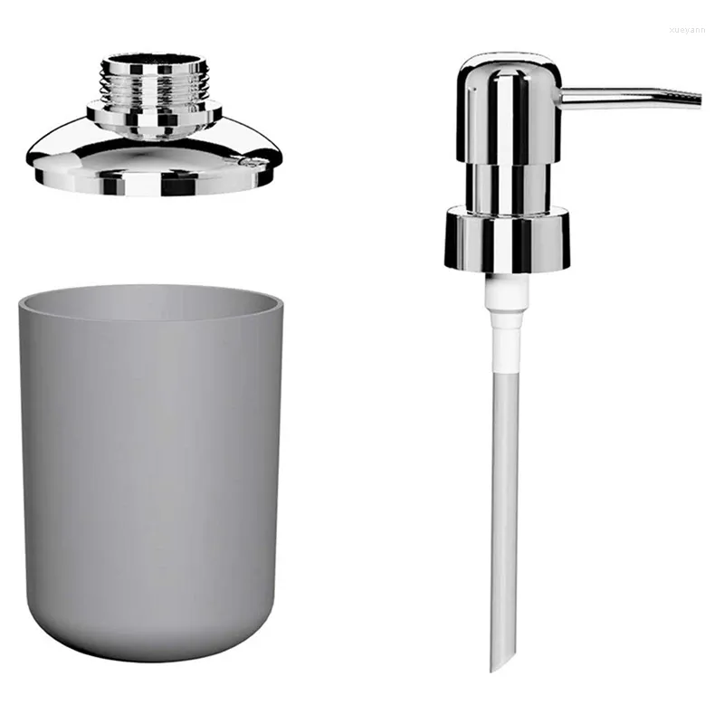목욕 액세서리 세트 8 PCS 플라스틱 욕실 화장실 브러시 액세서리 칫솔 홀더 컵 (회색)
