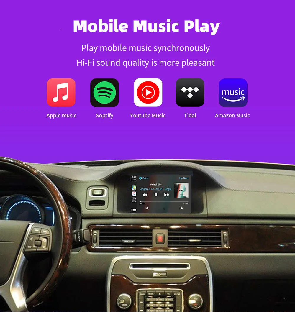 Neue Auto Drahtlose Apple Carplay Android Auto Modul Auto AI Box Für