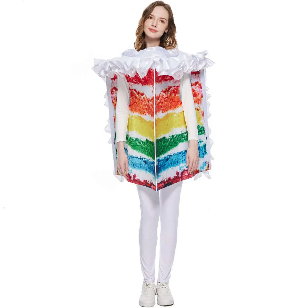 Cosplay Eraspooky – Costume de crème colorée pour adultes, Costumes de gâteau de sable pour Halloween, carnaval, fête d'anniversaire, déguisement fantaisie, nouvelle collection
