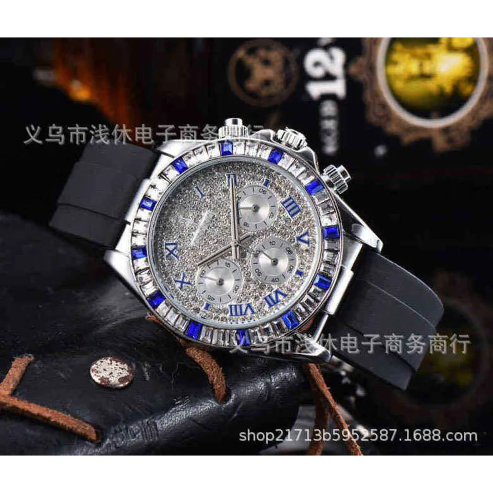 Designer watch role wristwatch watches Luxury designer luxury three eye six needle second running men's business leisure banquet KHCCL