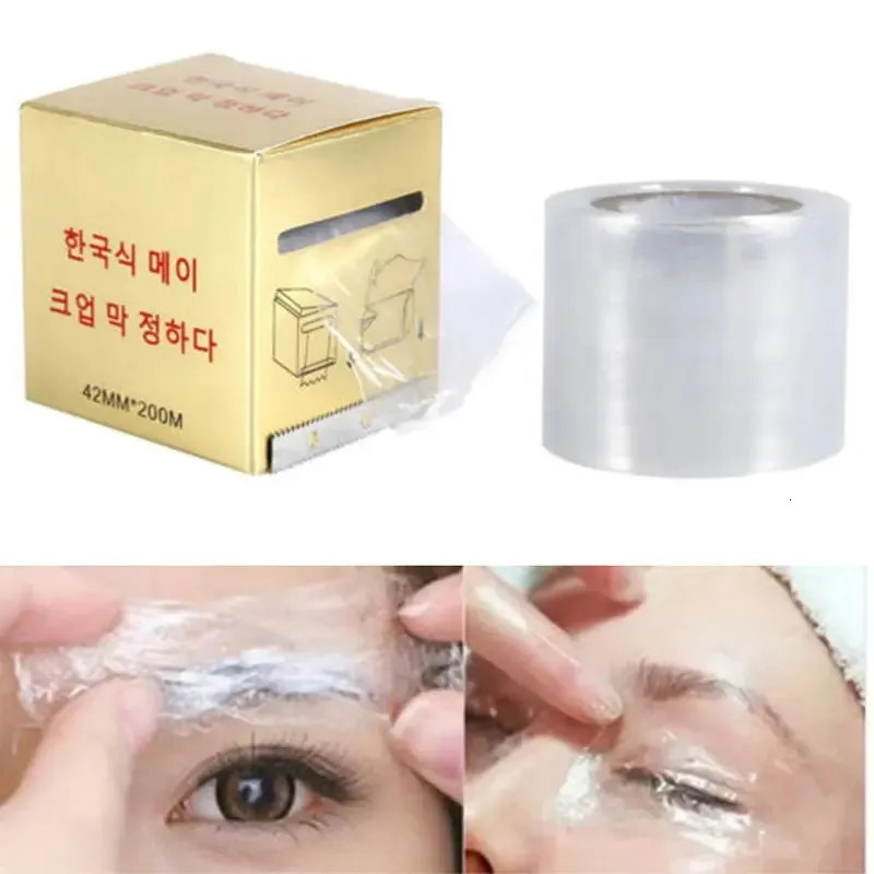 Makeup Tools Tattoo Clear Plastic Wrap Preservative Microblading Film for Permanent Eyebrow Accessories Beauty Tool Salon 231024