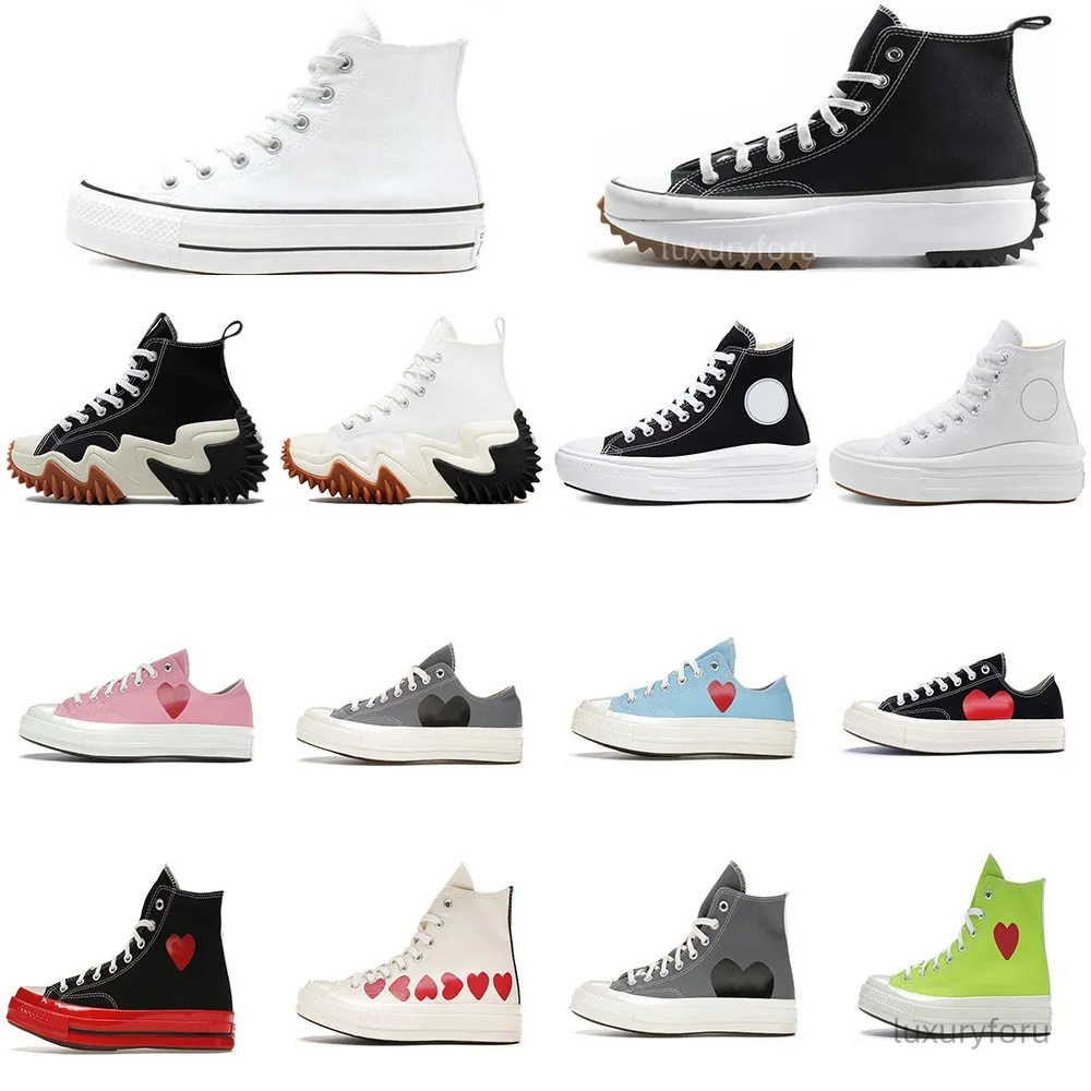 Designer Classic Casual Men Women Shoes Star Sneakers Chuck 70 Chucks 1970 Big Taylor Eyes Fashion Sneaker Platform Shoe Canvas Gemensamt namn Toppkvalitet