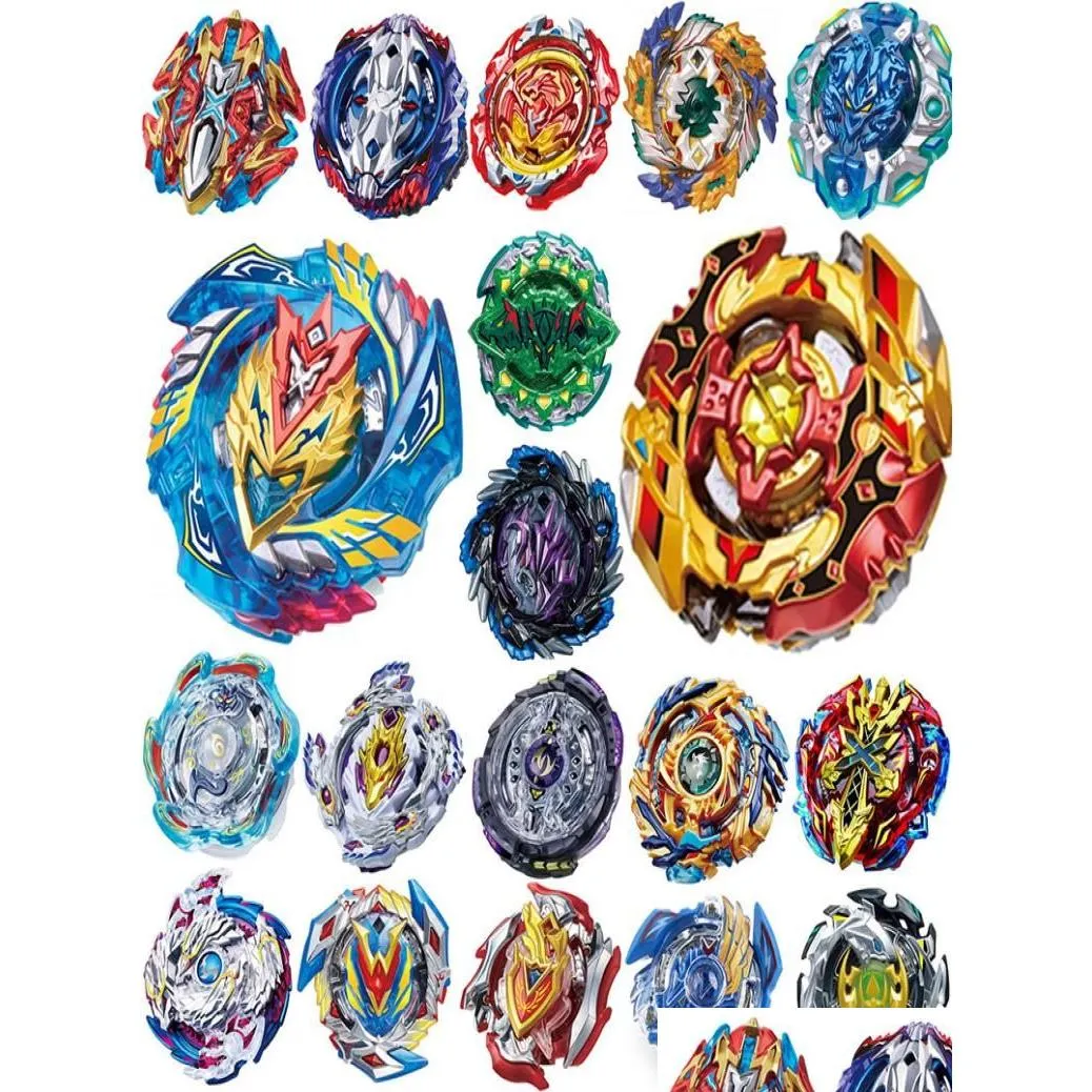 4D Beyblades Todos os modelos Beyblade Burst Bey Blade Toupie Bayblade Arena Bleyblades Metal Fusion sem lançador sem caixa Lâminas Brinquedos Gif Othj0