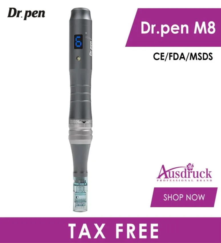 Fabricant professionnel Dermapen Dr Pen M8 Auto Beauty Mts Micro 16 système de thérapie à aiguilles Cartucho Derma Pen taxe 3500268