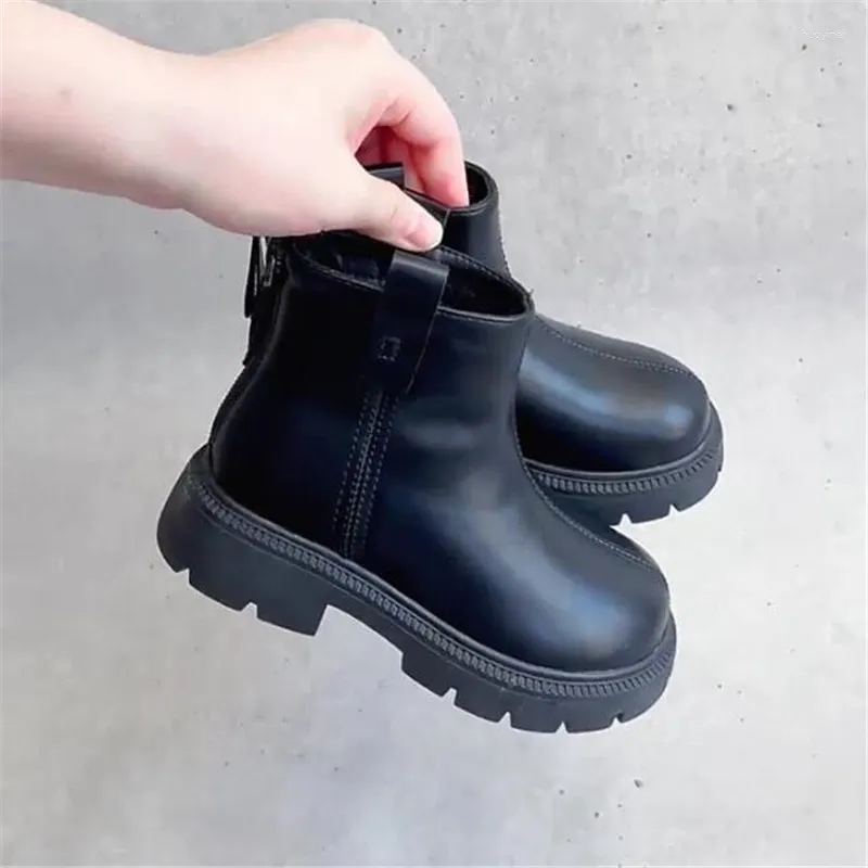 Boots Children's Shoes Leather Ankel 2023 Autumn Girls British Style Short Boys Fashion Single