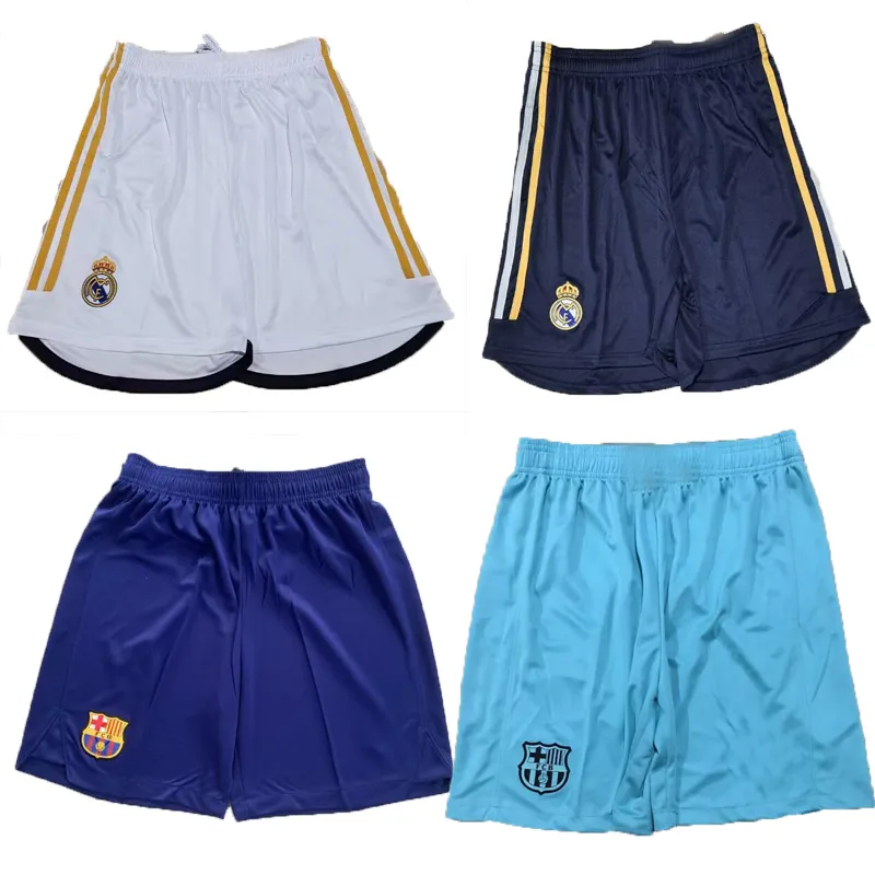 DHgate 2024 Napoli Football Shorts Mens Soccer Home Away Shorts Breathable Fabric Quick Dry with Pockets Apparel