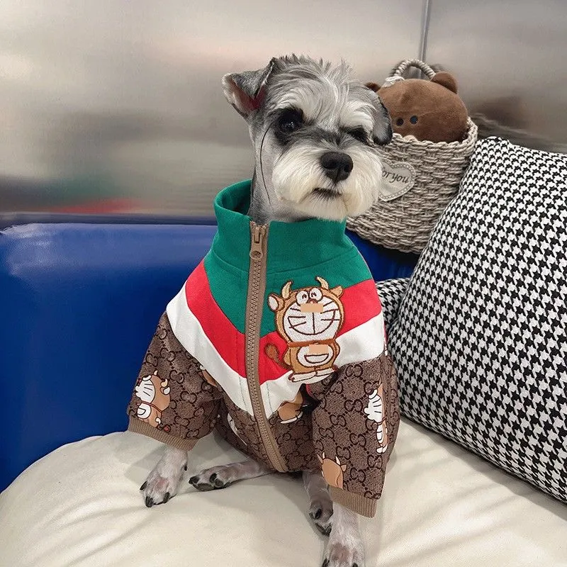 Wholesale Winter Designer Dog Coats Hoodie With Classic Lettering Pattern Warm Soft And Windproof Pet Coat For Cold Weather CSG23102413 From Luckyshome 33.36 DHgate.Com