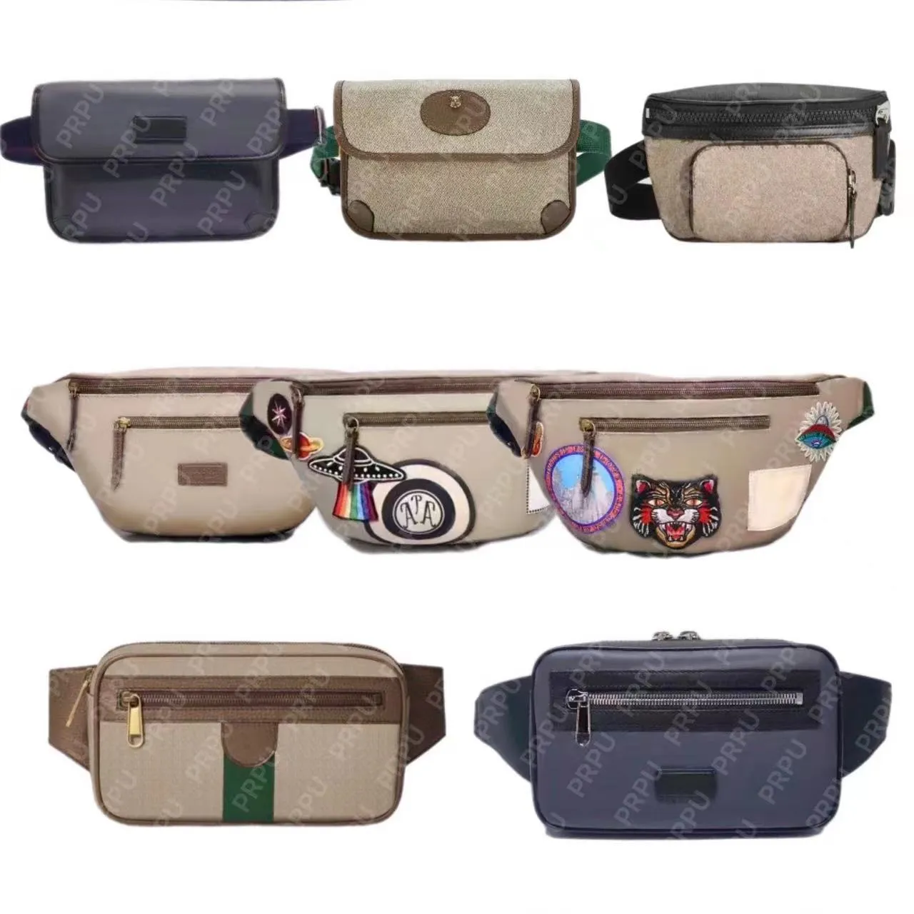 Kemer Çantaları Kadın Bel Çantaları Tasarımcı Crossbody Crossbody Bag Fanny Pack Kadınlar Bumbag Koşusu Erkekler Sandık Pack Çanta Para Çantası Çanta Çanta Çanta Çanta Tiger Prpu Dicky0750