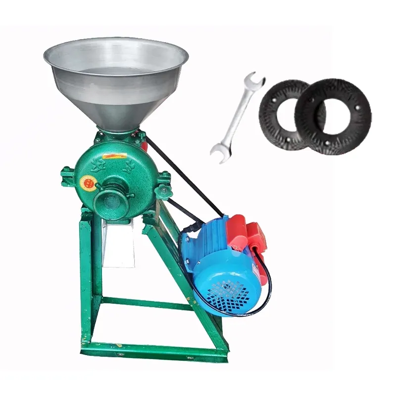 Pulverizer Cereal Grain Crushing and Refining Machine Flour Mill Commercial Corn Grinder Pellets Wheat Milling Machine