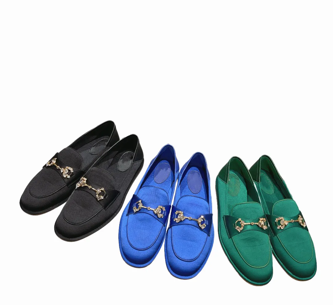 Mocassini Da Donna Mocasins Mocasins Tassel Fibbia In Metallo Muli - Main Image