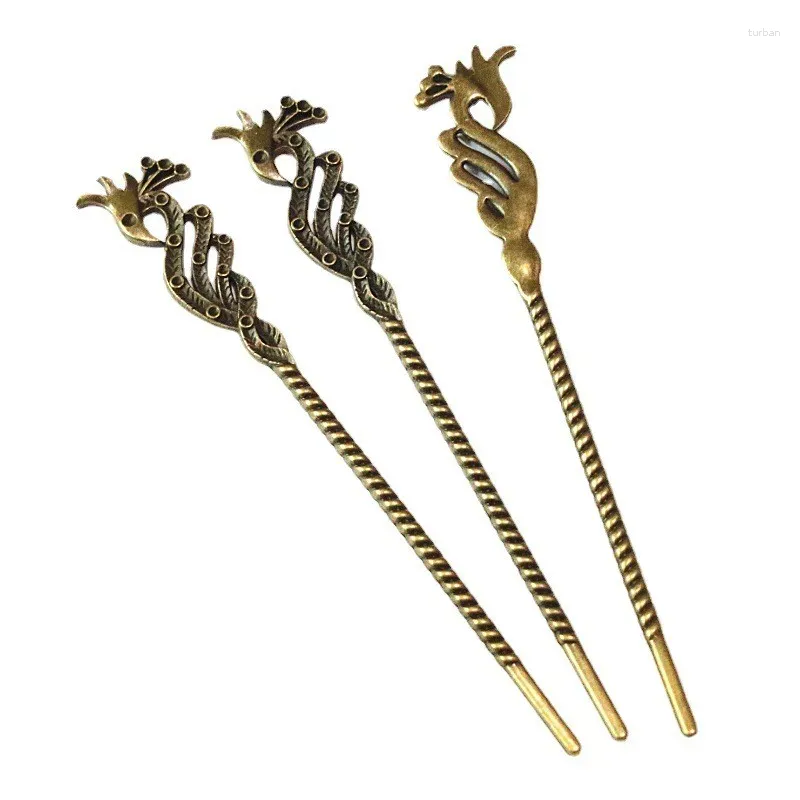 Encantos 5 peças/lote 147 21.5mm antigo bronze chapeado phoenix marcador pingente liga de zinco metal diy jóias acessórios