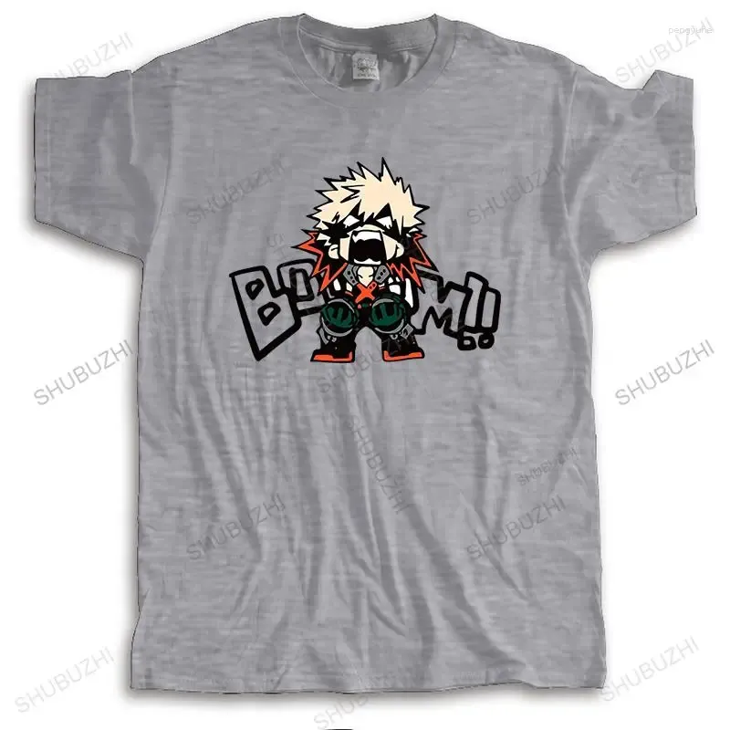 T-shirt da uomo Uomo Brand Fashion Cool Summer Top Tees Divertente Boku No Hero Academia Camicia T-shirt anime La mia maglietta