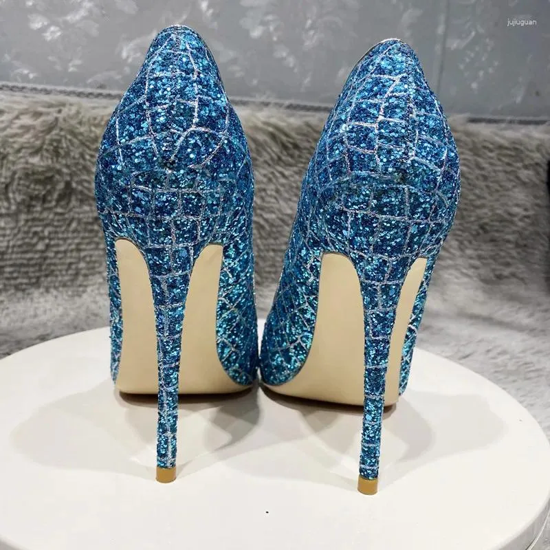 Dazzling Blue Sequin Stiletto Heels - Women's Sexy Pointed Toe 12cm High Heel Dress Shoes - Elegant Evening Pumps, Buy Now! from Dhgate Dress Shoes - price 83.37 Dazzling Blue Sequin Stiletto Heels - Women's Sexy Pointed Toe 12cm High Heel Dress Shoes - Elegant Evening Pumps, Buy Now! from Dhgate Dress Shoes - price 83.37