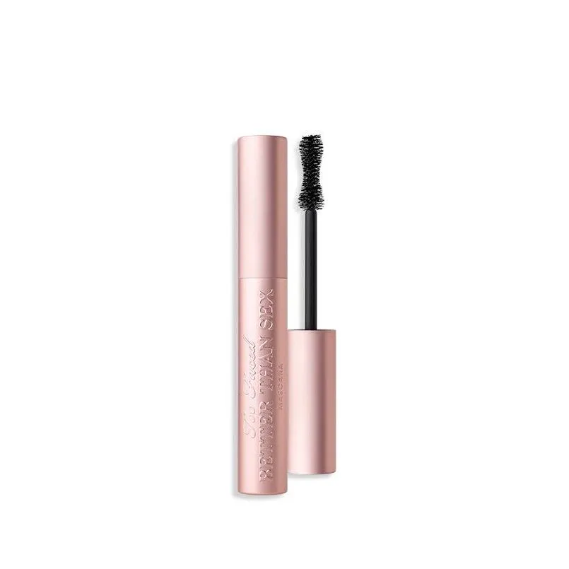 Mascara Beter dan grote ogen Voeden Waterdicht Transpiratie Borstelig Lang volume Roze aluminium buiswortels Duidelijk gladde make-up Drop Del Dh3Vj