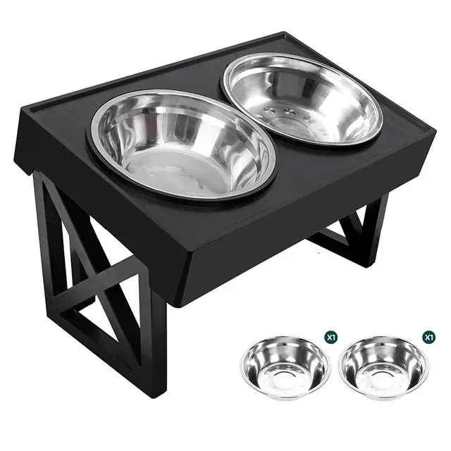 2-in-1 Elevated Raised Dog Bowl