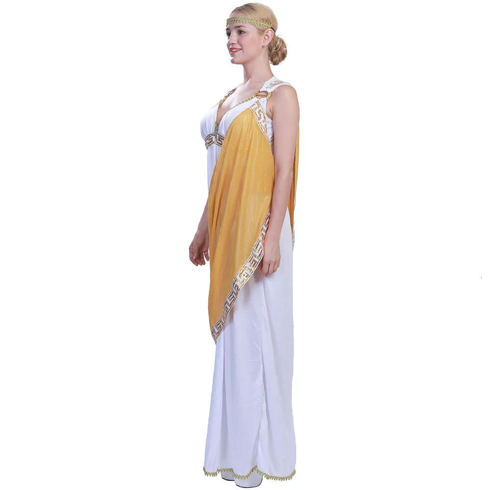 EraSpooky Disfraz de diosa griega para mujer