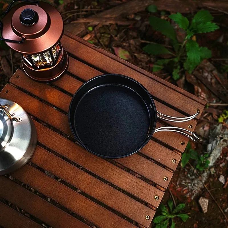 Stainless Steel Campfire Cookware Set With Storage Bag Stainless Steel Campfire Cookware Set With Storage Bag