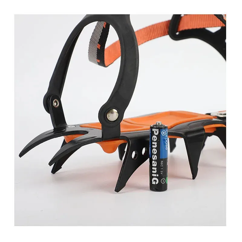 Livegym.1025　Crampon EVETTESCHAEFFER Mountaineering Crampons 12 Tooth Professional Crampons