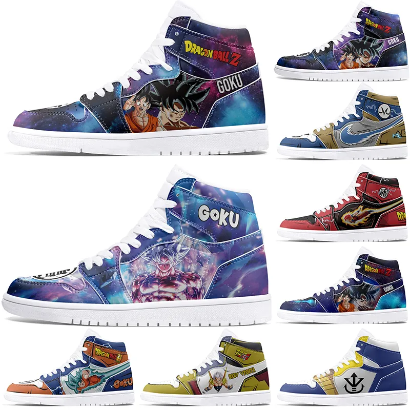 Nouvelles chaussures personnalisées 1s chaussures de bricolage chaussures de basket-ball hommes femmes personnalisation de personnage d'anime chaussures d'extérieur tendance personnalisées