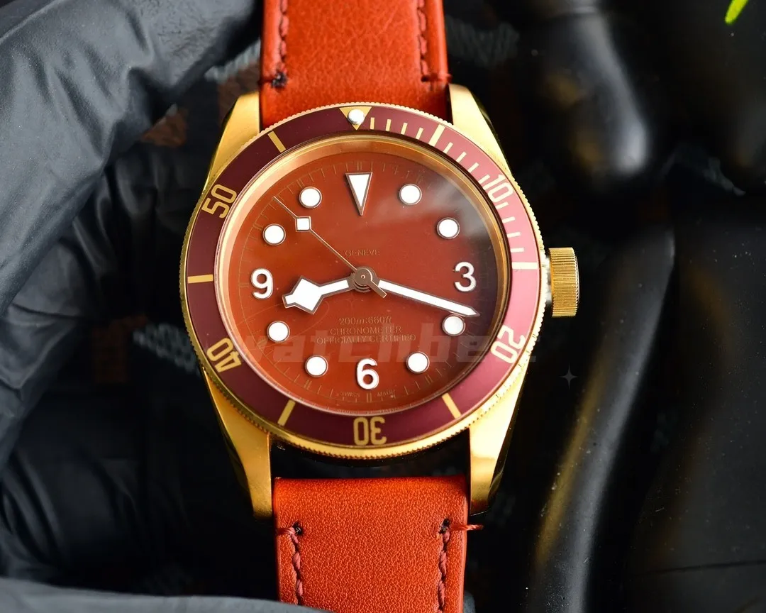 Personalized Frederic Remington Bronze Diving Watch With Swiss