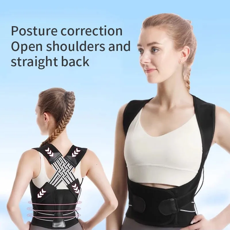Adjustable Anticamel Posture Corrector Belt For Optimal Back And