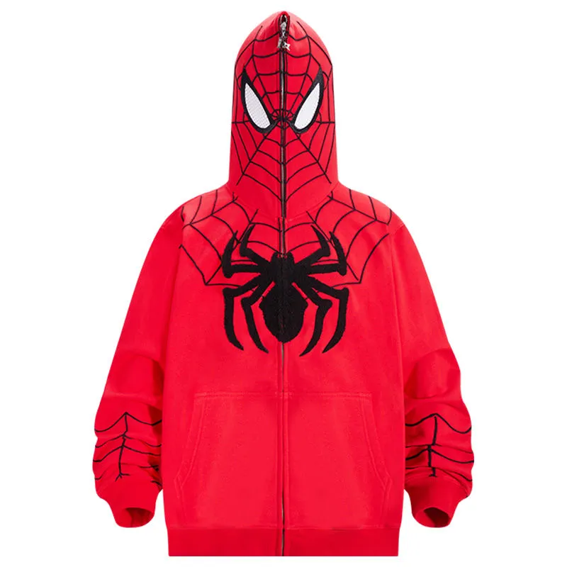 kakazzy スパイダーマン Kakazzy Full Zip Hoodie DarkBlue（Eyes Can See） – kakazzy