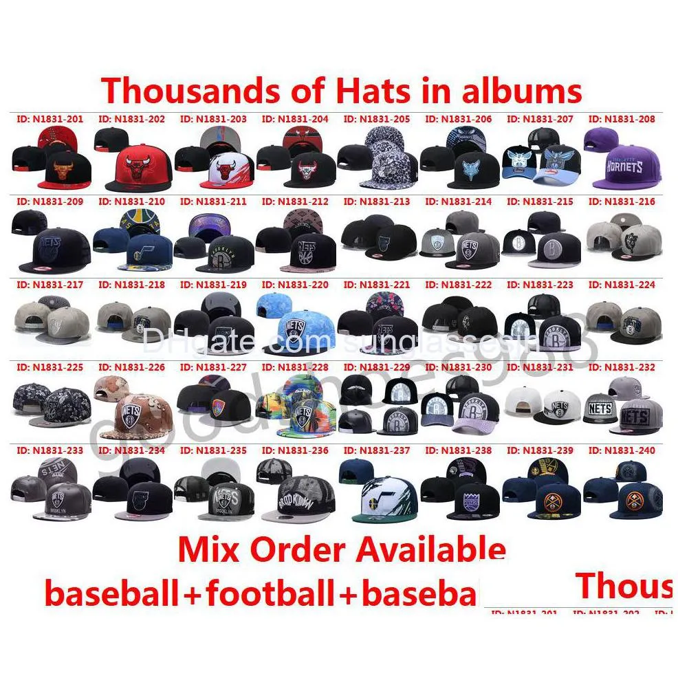  est wholesale baseball sport team snapback hats all football pom poms winter knitted cap adjustable sports visors hip-hop flex caps fittedhat more than