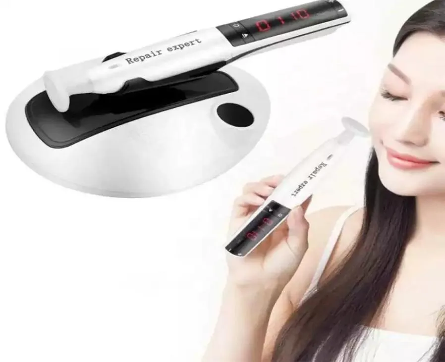 Cold Plasma Pen Ozone Shower Facial Beauty Pen Freckle Remover Machine For Treatment Deep Pore Cleaning Anti-aging Eyelid Lift Device2951284