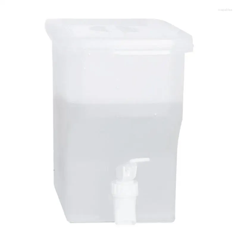 Garrafas de água grande chaleira fria com torneira drinkware 3.6l pote dispensador bebidas verão diy garrafa suco frutas casa balde fresco