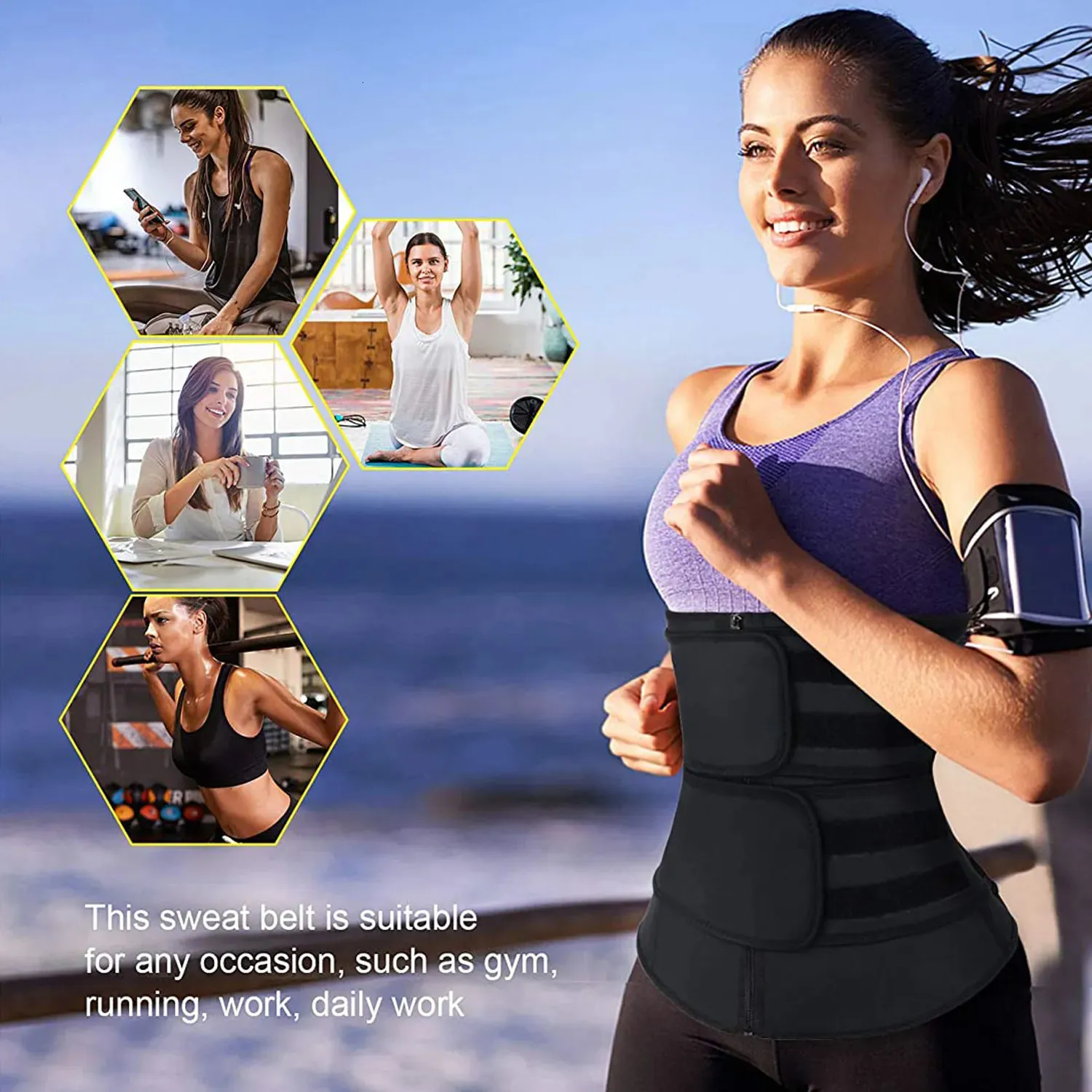 Neoprene Amazon Wrap Waist Trainer For Effective Trimming And Sauna Sweater 231025 From Guan06 10.04 DHgate.Com