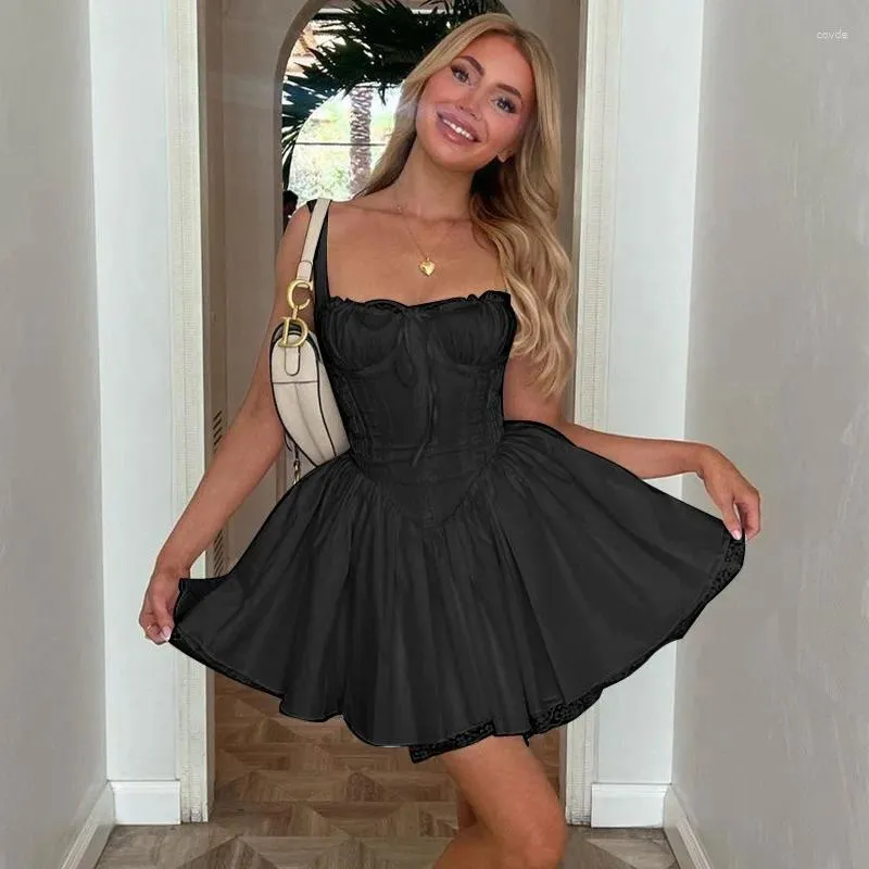 Cottagecore Lace Corset Mini Dress - Fairy Grunge A-Line, Elegant Birthday,  Sexy Backless Tie Front, Casual Outfits, Hot Sale! from Dhgate Basic &  Casual Dresses - price 15.32