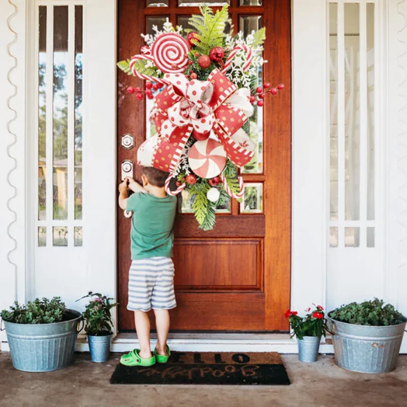 Christmas floral decorations discount