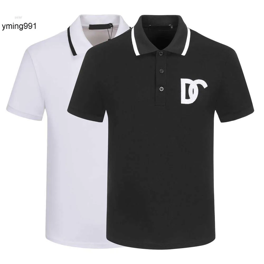 Clothin Sleeve Polo Shirt Men Tpolo Short for Letter Polos Embroiery Tshirts Tshirt Lare Tees NOW